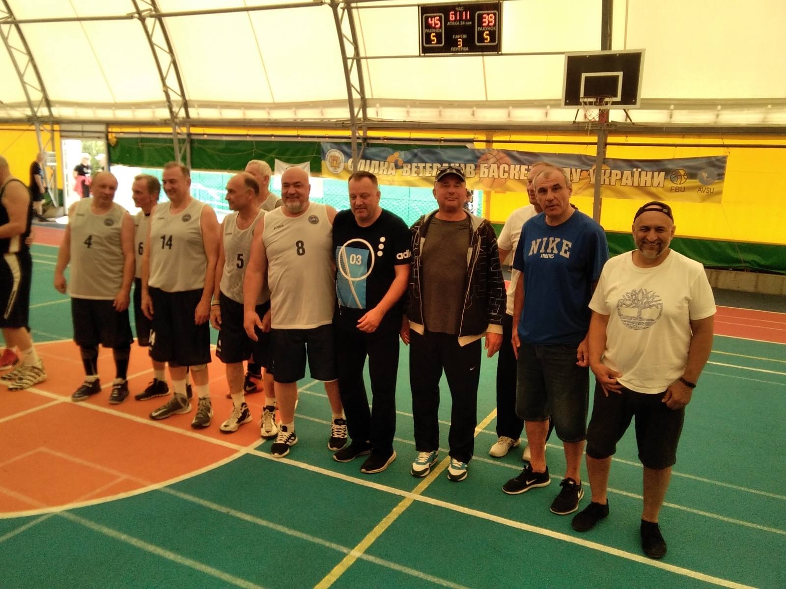 ІХ літні всеукраїнські ігри ветеранів спорту з баскетболу пам'яті Михайла Баки, Коблево. Фото